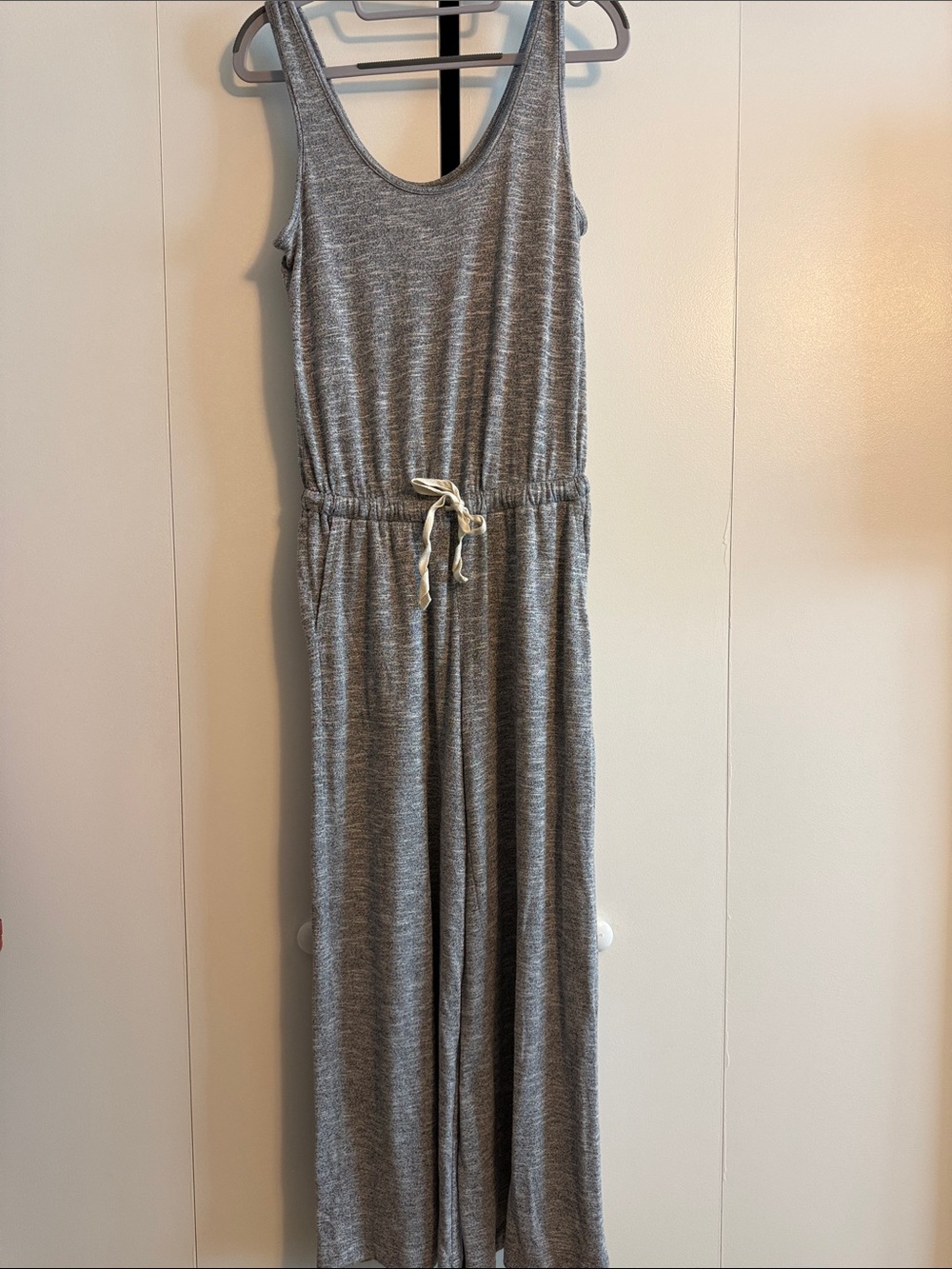 Lou & Grey/Loft Grey Sleeveless Jumpsuit, XS